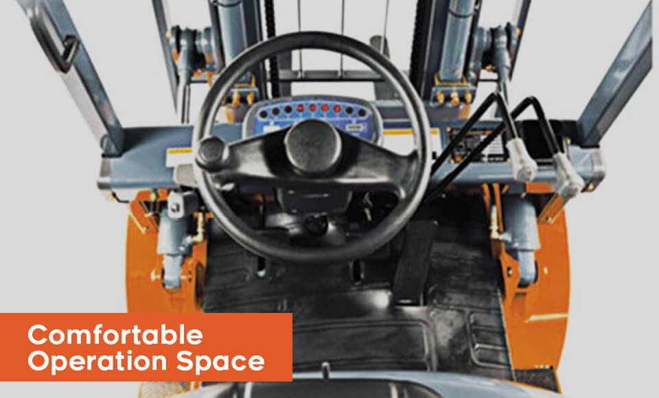Fitur Heavy Duty Diesel Forklift 1t – 1.8t