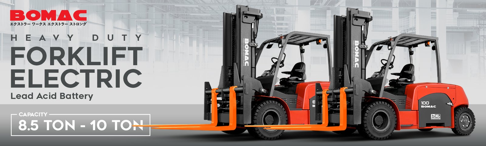 Heavy Duty Electric Forklift Lead Acid Battery 8.5t – 10t