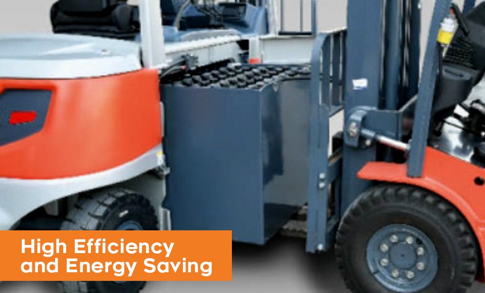 Fitur Heavy Duty Electric Forklift Lithium-ION Battery 4t – 5t