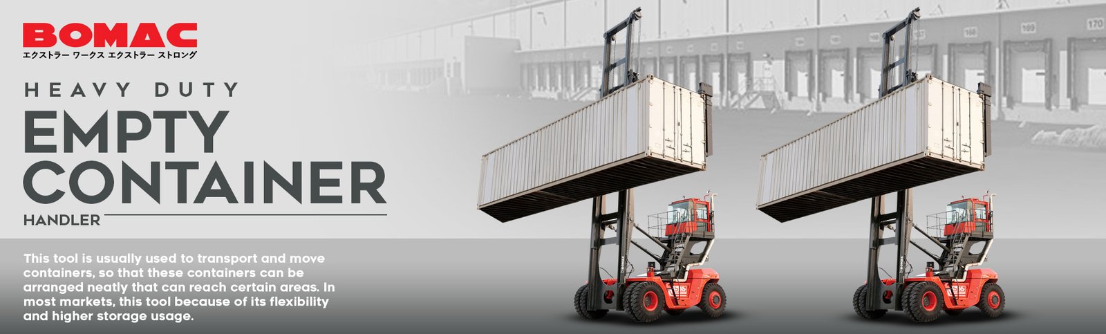 Heavy Duty Empty Container Handler
