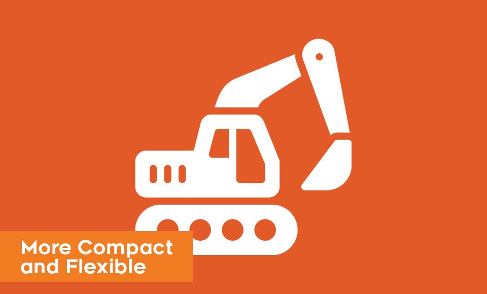Fitur Heavy Duty Excavator Equipment Mini Size