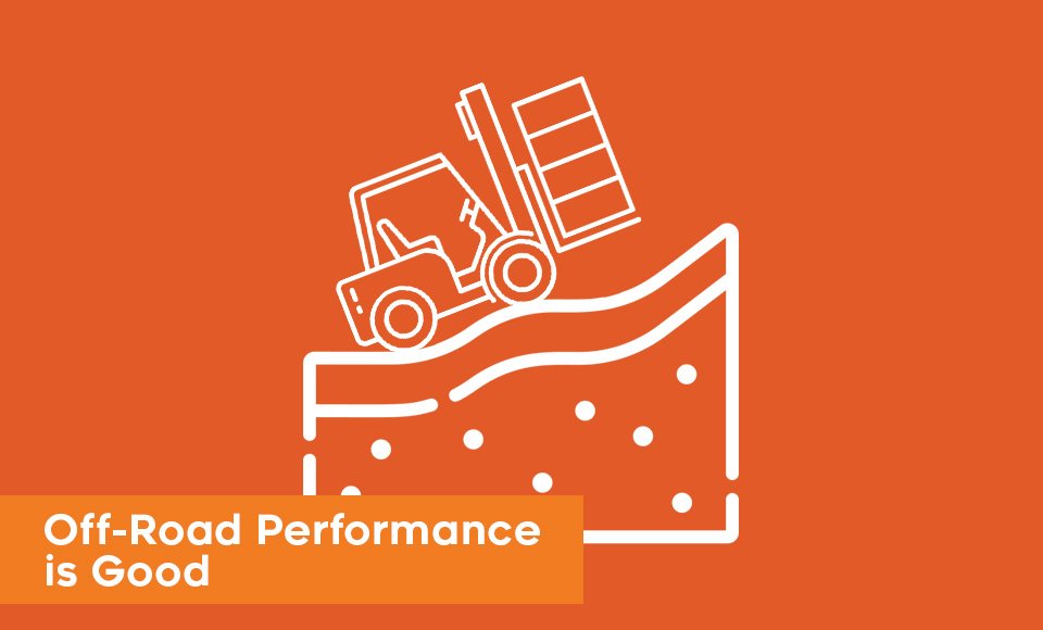Fitur Heavy Duty Rough Terrain Forklift 2 Tons – 3.5 Tons 2WD