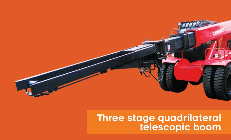 Fitur Heavy Duty Telescopic Crane Loader