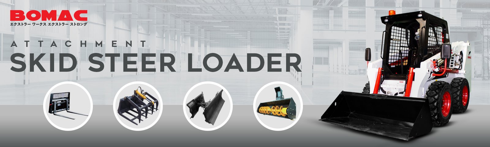 Bomac Skid Steer Loader Attachment