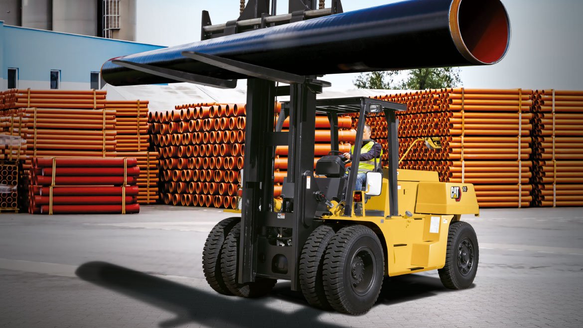 Cat® DP100NL Heavy-Duty Diesel Forklift (10.000 kg)