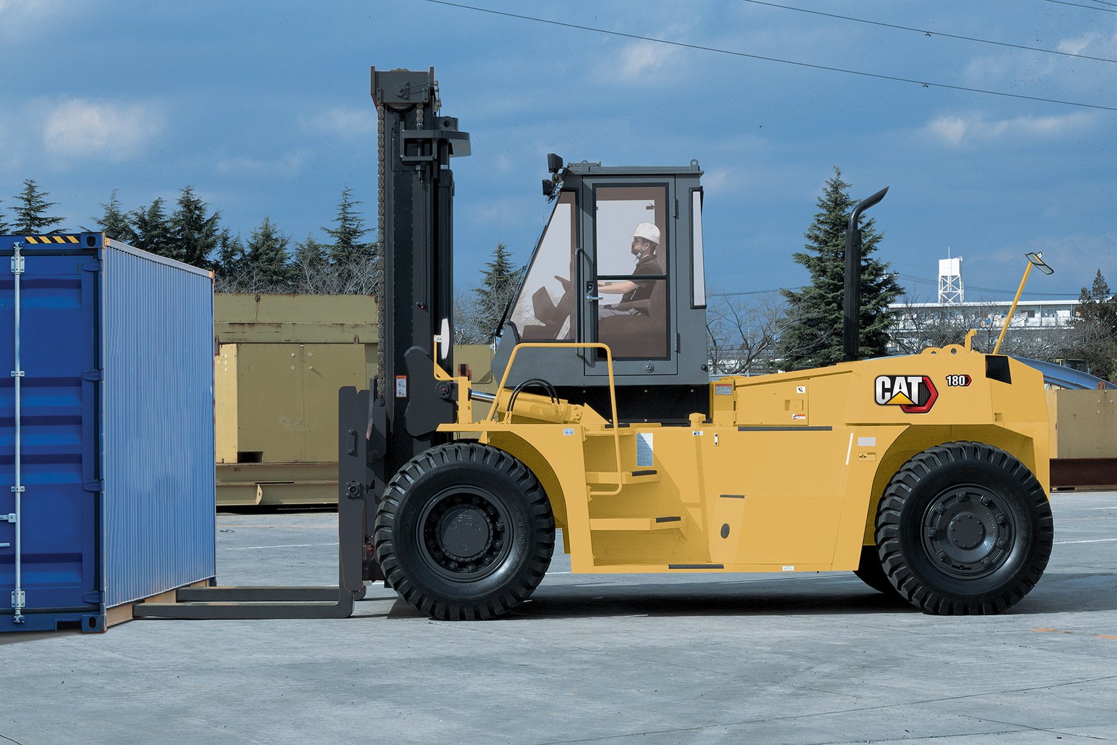 Cat® DP230NE Large Heavy-Duty Diesel Lift Truck (23.000 kg)