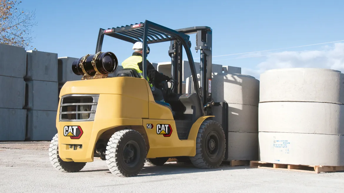 Cat® GP40N3 Heavy-Duty LPG Forklift (4.000 kg) - Tampilan 2