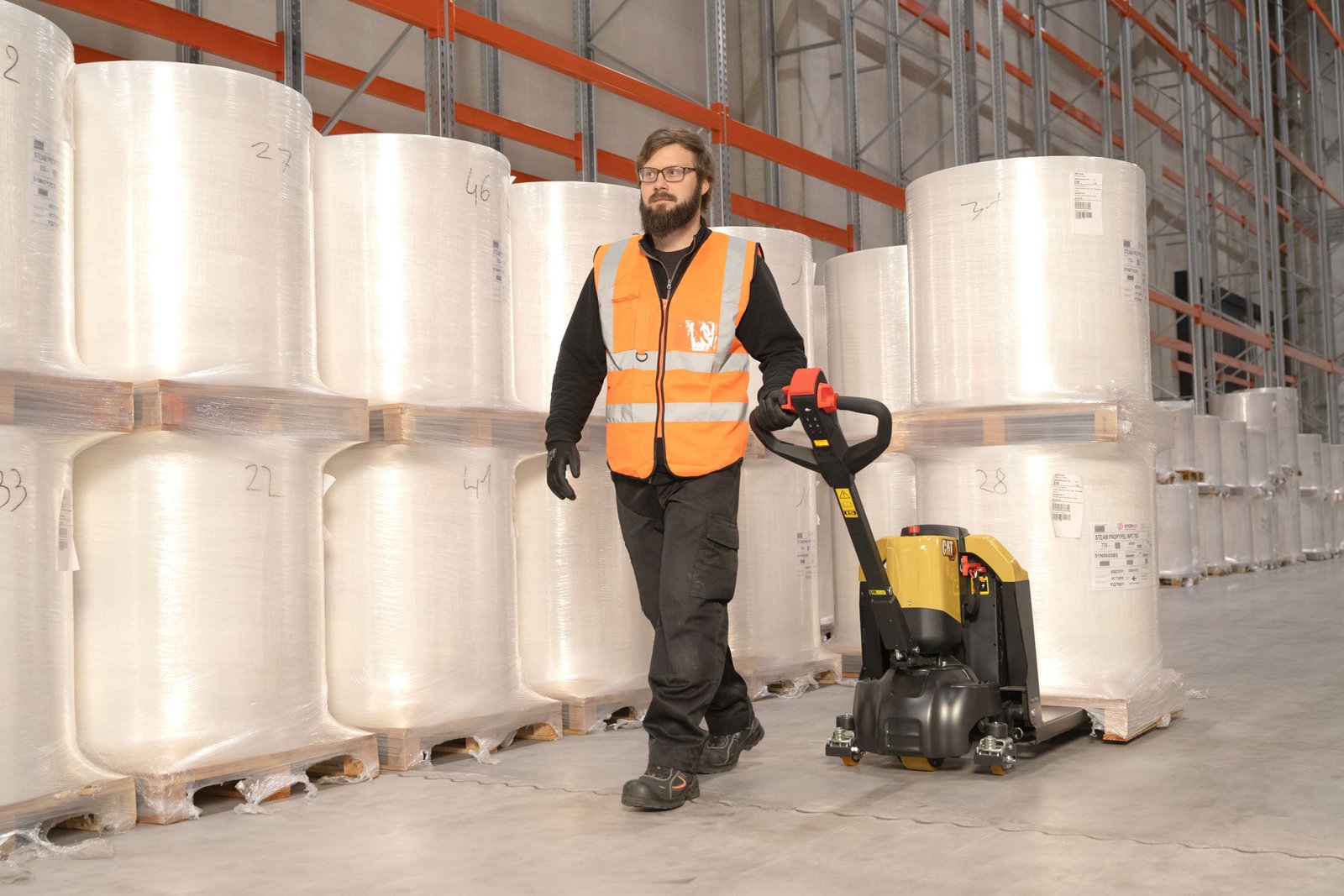 Cat® NPP15Q2BL Mini Power Pallet Truck (1.500 kg)