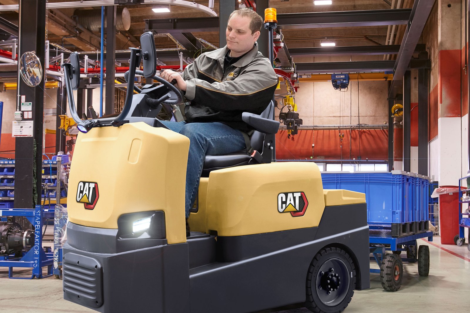 Cat® NTS30Q2 Electric Sit-On Tow Truck (3.000 kg) Indonesia