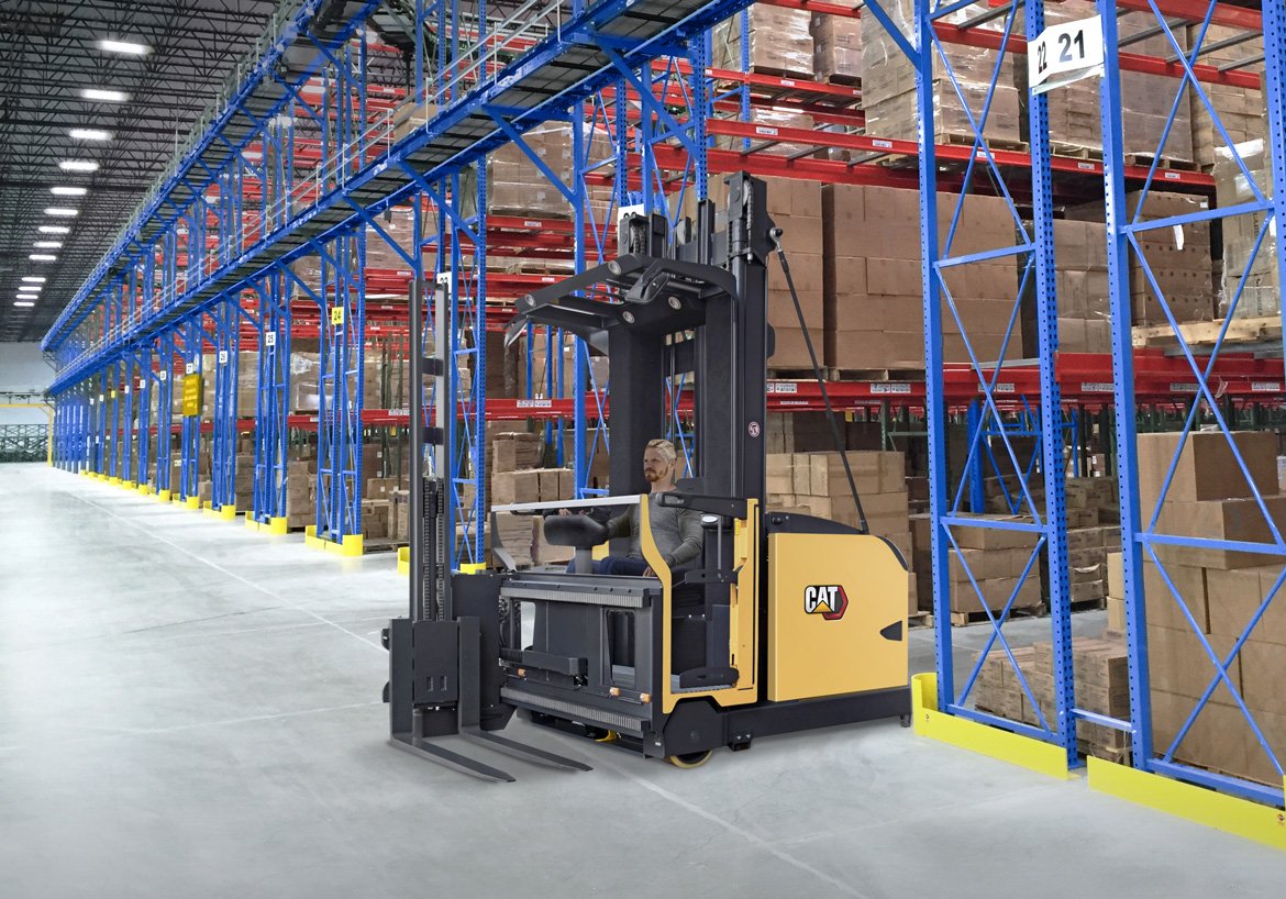 Cat® NVT12 Man-Up VNA Turret Truck (1.200 kg) Indonesia