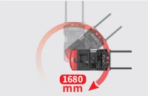 Forklift EP Equipment CPD20FVL - Tampilan 2