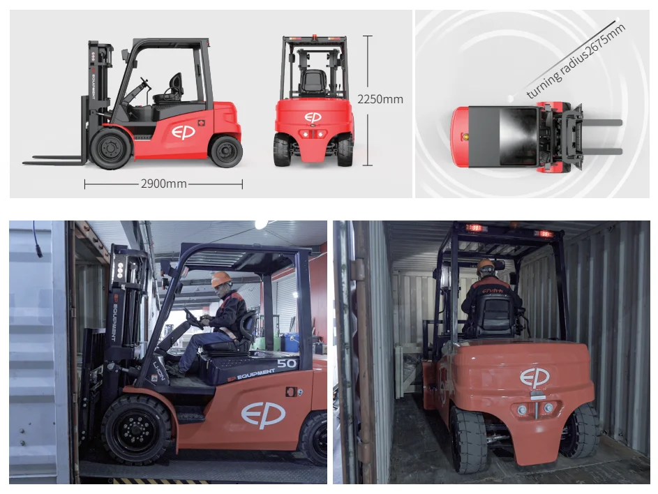 Forklift EP Equipment CPD45L1 - Tampilan 2