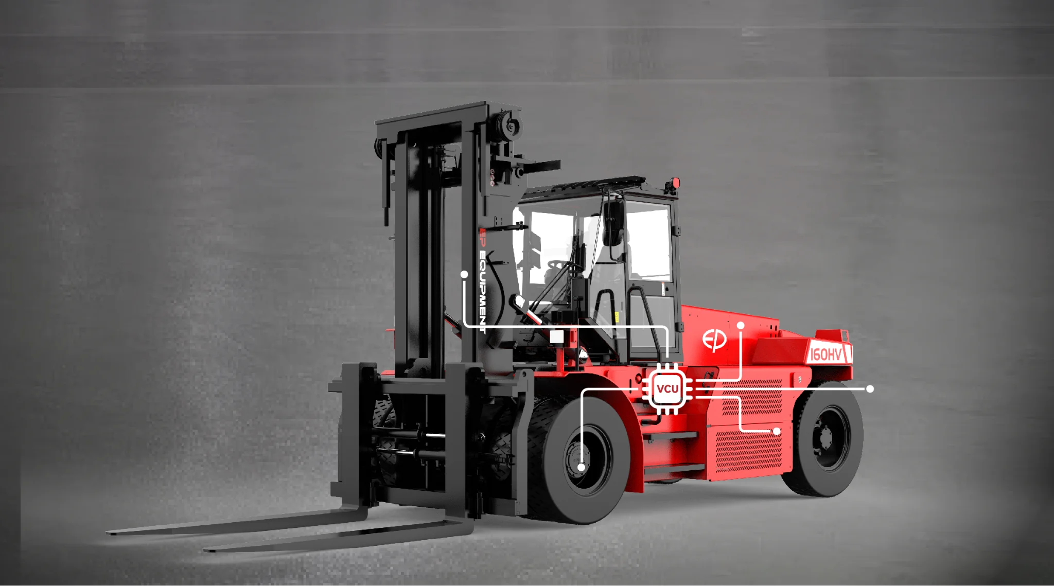 Forklift EP Equipment EFL1603-HV-6 - Tampilan 5