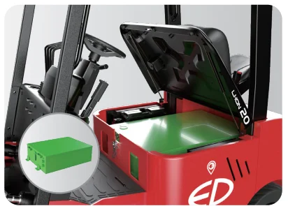 Forklift EP Equipment EFL201 - Tampilan 2