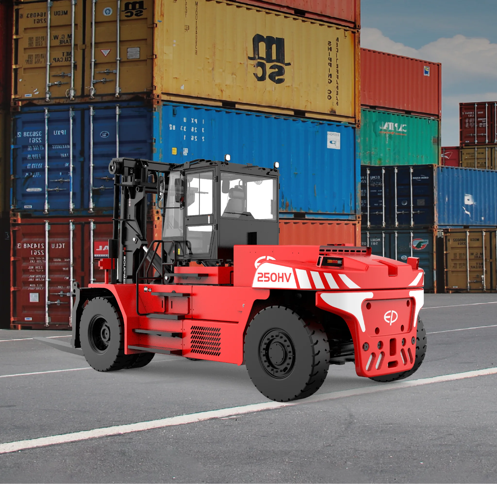Forklift EP Equipment EFL2503-HV-12 - Tampilan 2