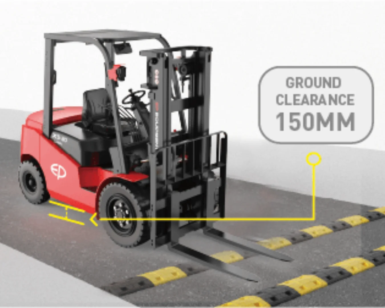 Forklift EP Equipment EFL302X5 - Tampilan 4