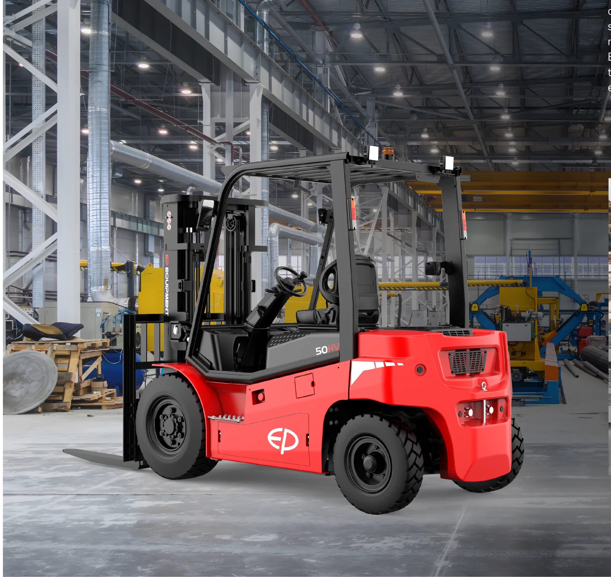 Forklift EP Equipment EFL50-6-HV-PRO - Tampilan 2