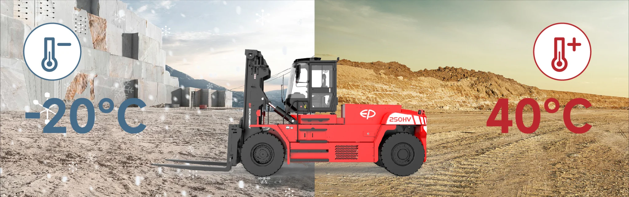 Forklift EP Equipment EFL55-6-HV-PRO - Tampilan 8