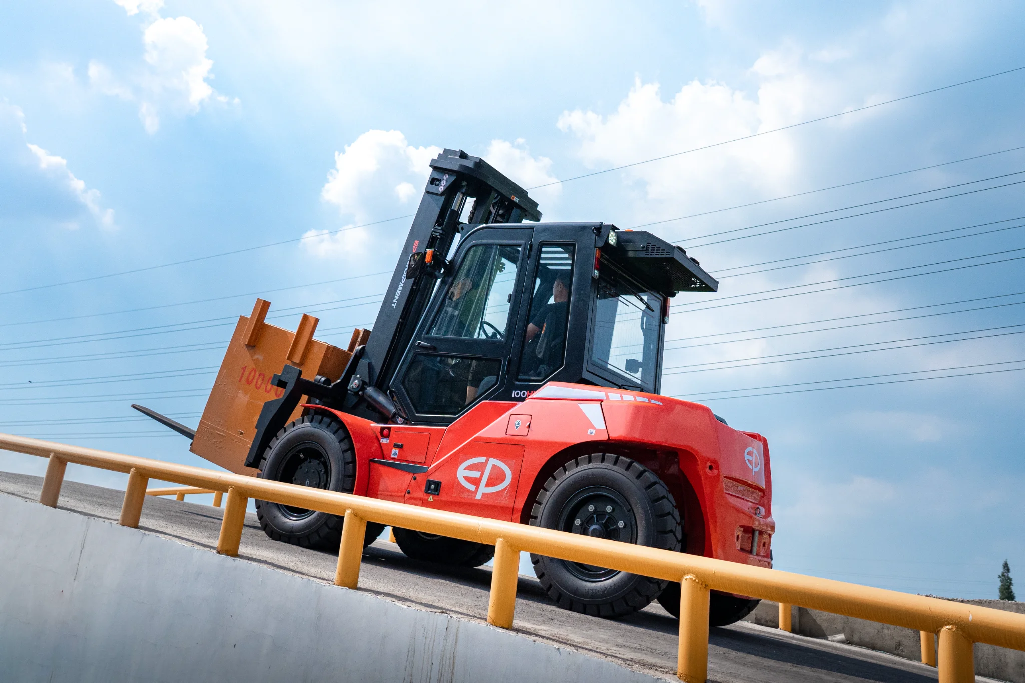 Forklift EP Equipment EFL553-HVD-6 - Tampilan 2