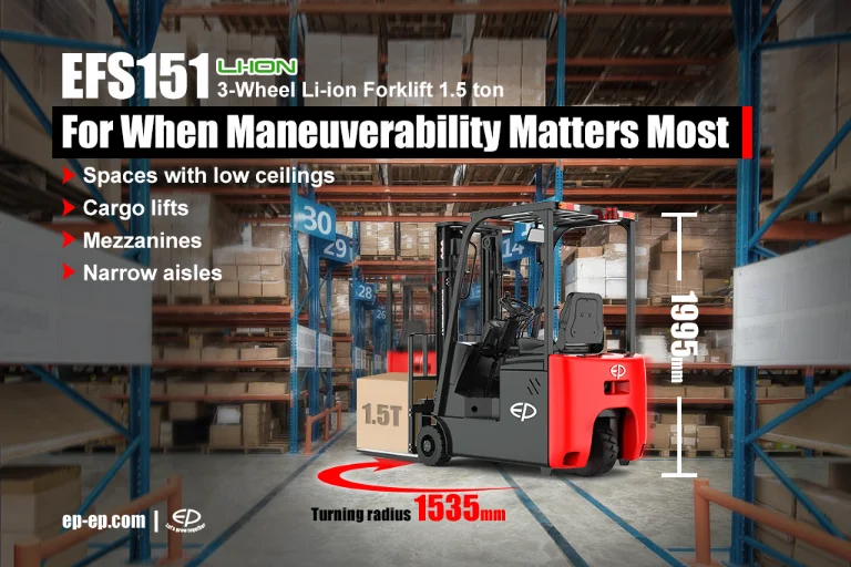 Forklift EP Equipment EFS151 - Tampilan 16