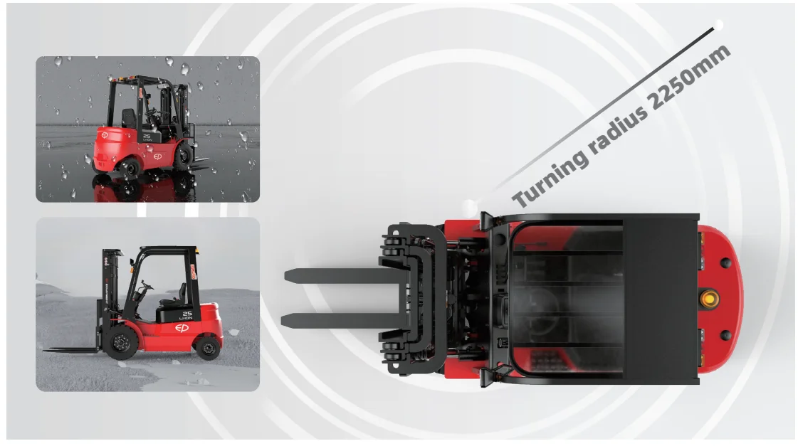 Forklift EP Equipment EFX3-301 - Tampilan 4