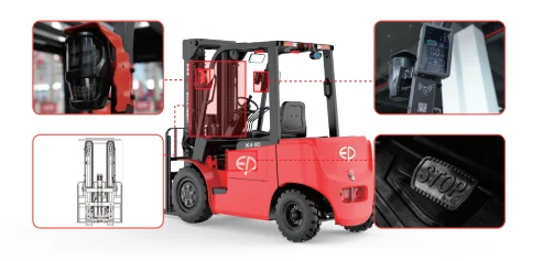Forklift EP Equipment EFX4-301 - Tampilan 5