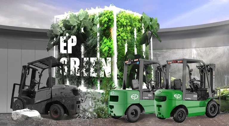 Forklift EP Equipment EFXZ301-E - Tampilan 7