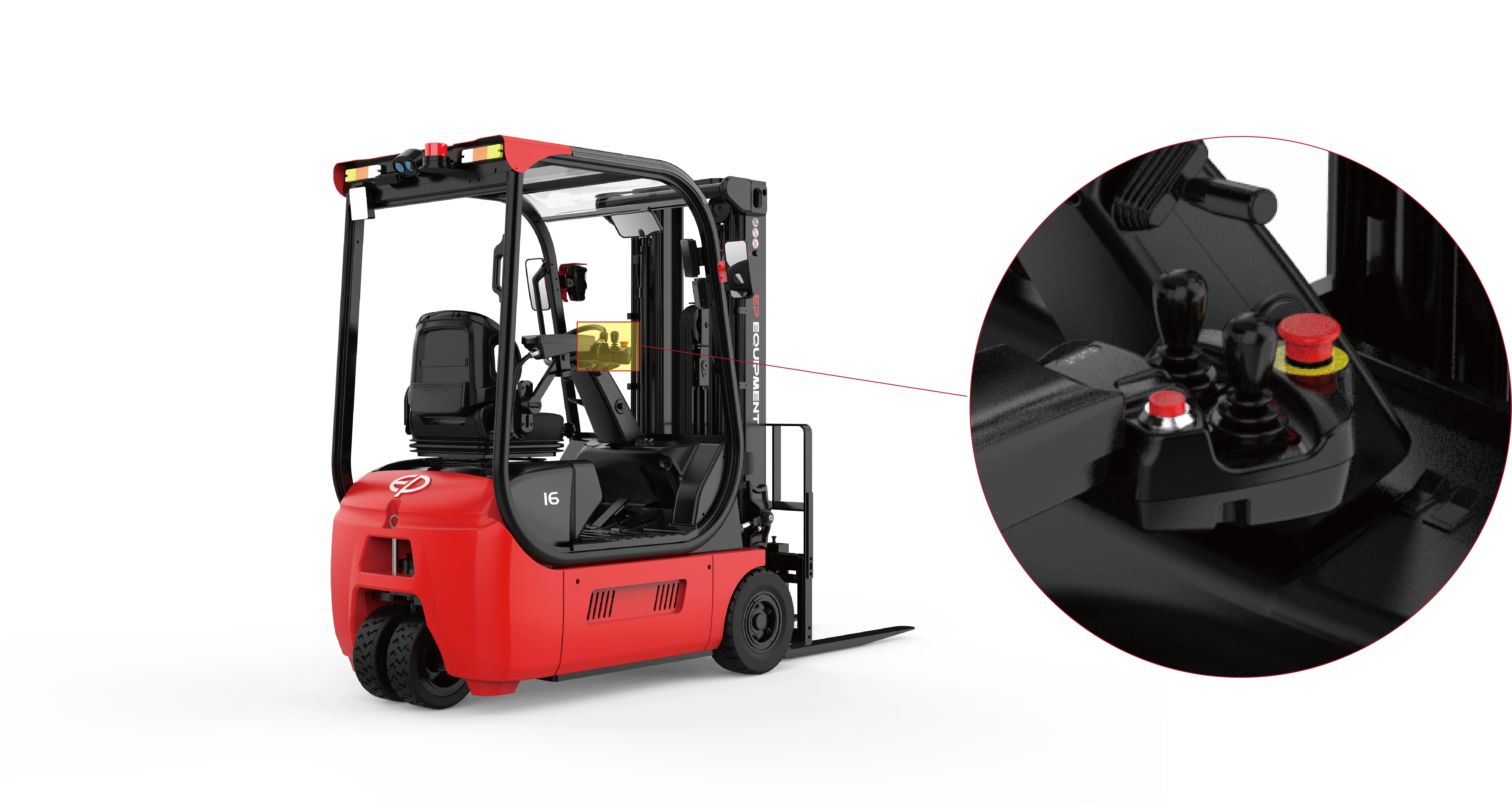 Forklift EP Equipment TDL162 - Tampilan 6