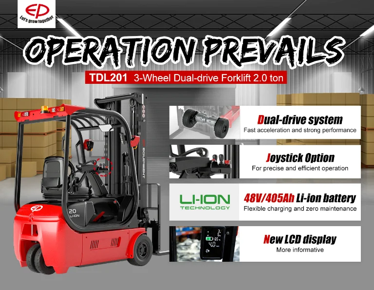 Forklift EP Equipment TDL201 - Tampilan 19