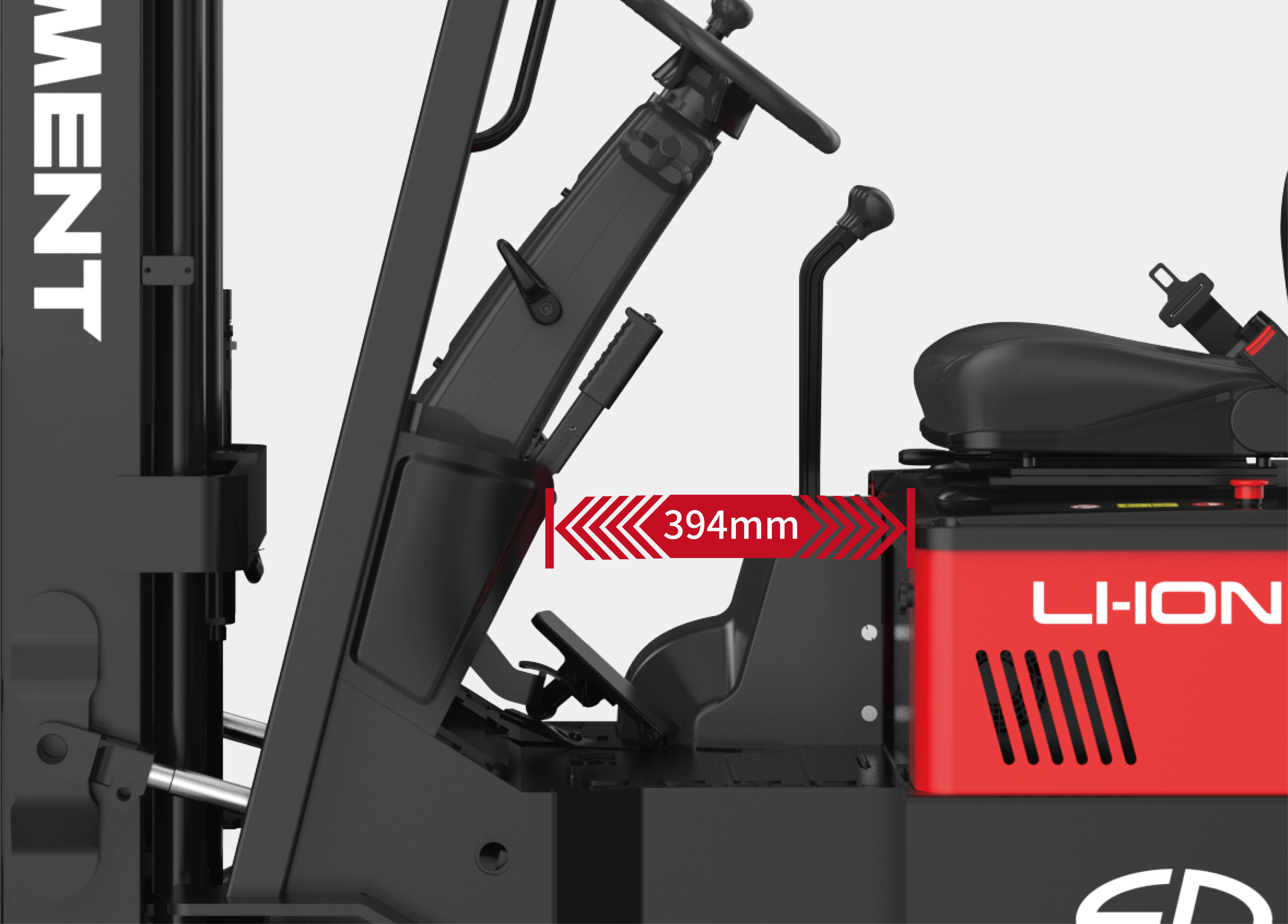 Forklift EP Equipment TVL151 - Tampilan 3