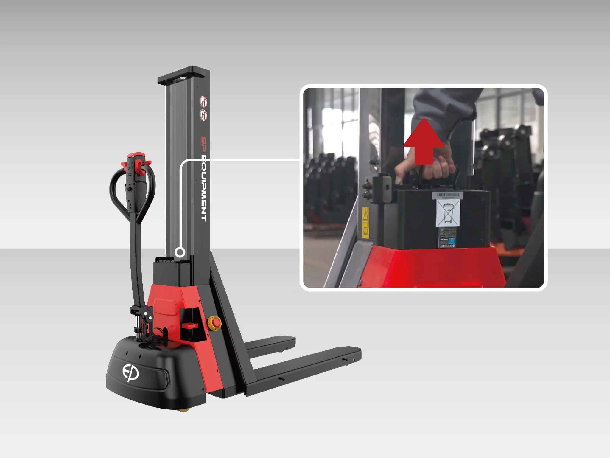 Forklift EP Equipment EPT12-F3H - Tampilan 4