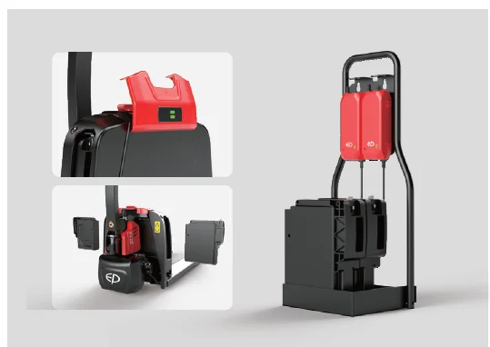 Forklift EP Equipment F4-201 - Tampilan 3