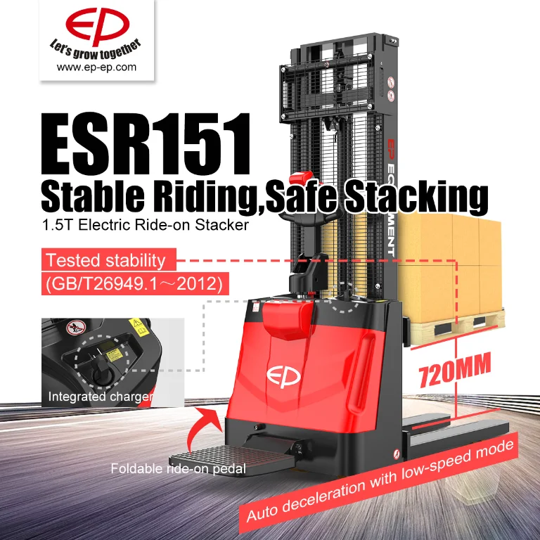 Forklift EP Equipment ESR151 - Tampilan 7