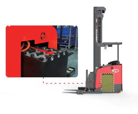 Forklift EP Equipment CQD15SD - Tampilan 5
