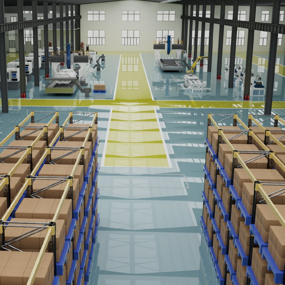 HC Forklift EZGO mini pallet truck - Sudut Teknis 2