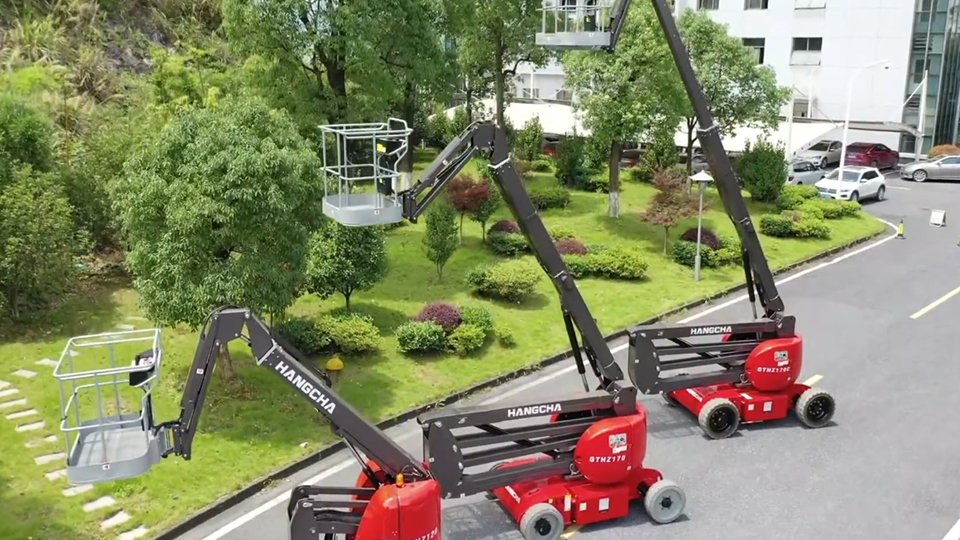 Hangcha Articulation boom lift - Gambar 11