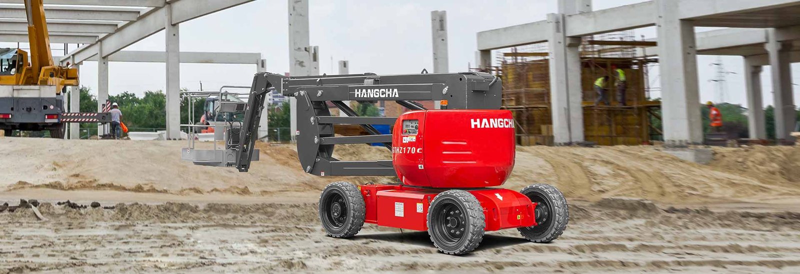 Hangcha Articulation boom lift - Gambar 12