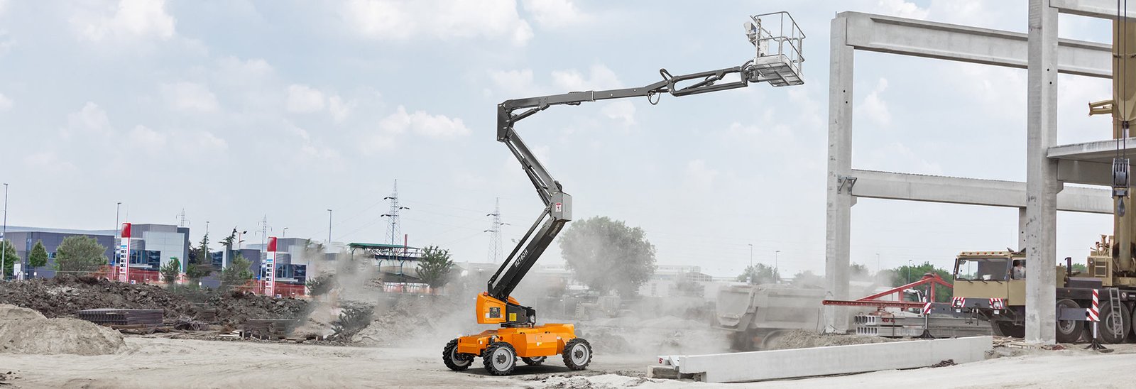 Hangcha Diesel Articulated Boom Lift - Gambar 8