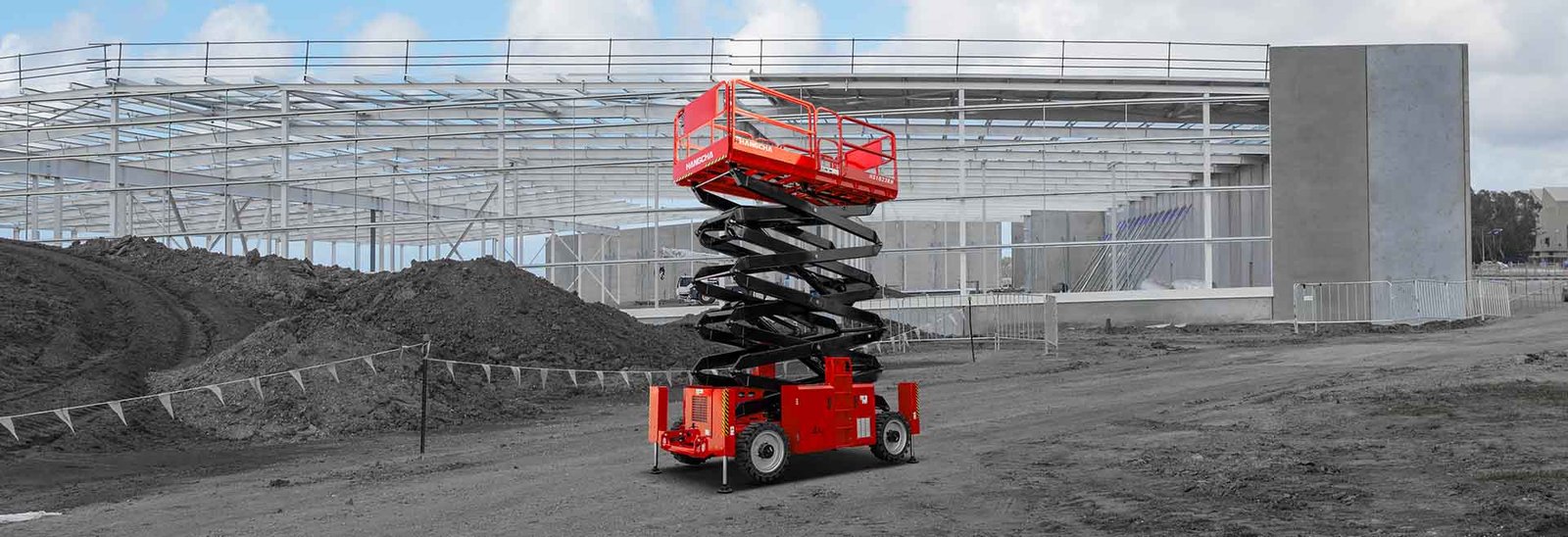 Spesifikasi HC Forklift HS Series Rough Terrain Scissor Lift