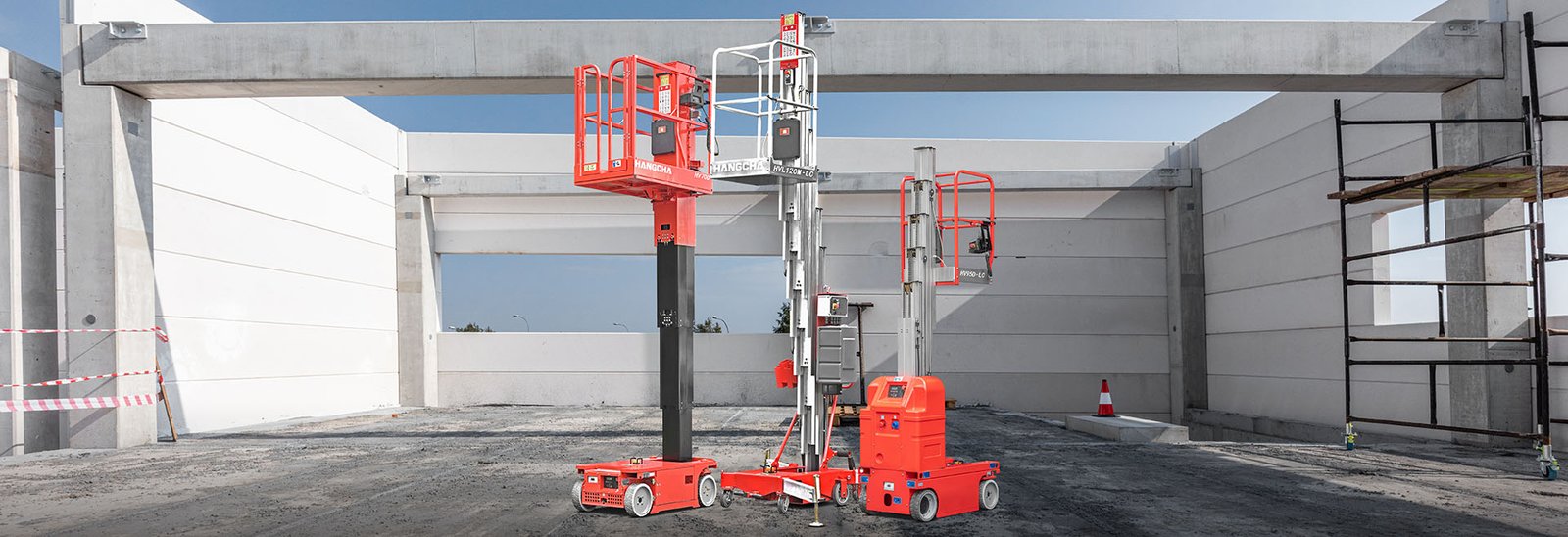 HC Forklift HV Series Vertical Mast Lift - Sudut Teknis 8