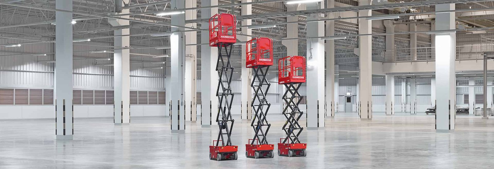 Spesifikasi Teknis HC Forklift Self-propelled Electric Scissor Lifts (Aerial Platforms) Kapasitas 230~450kg