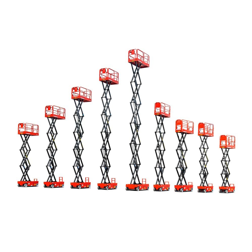 HC Forklift Self-propelled Electric Scissor Lifts - Sudut Teknis 8