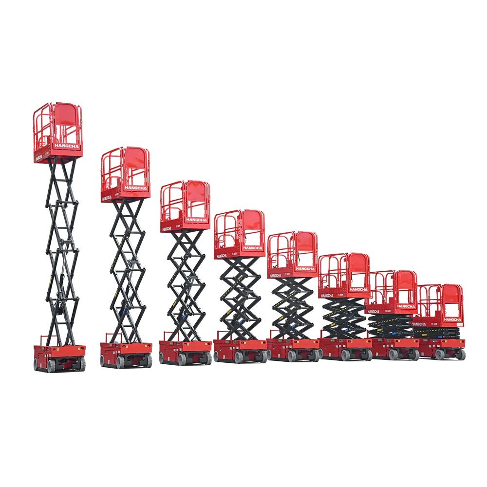 HC Forklift Self-propelled Electric Scissor Lifts - Sudut Teknis 9