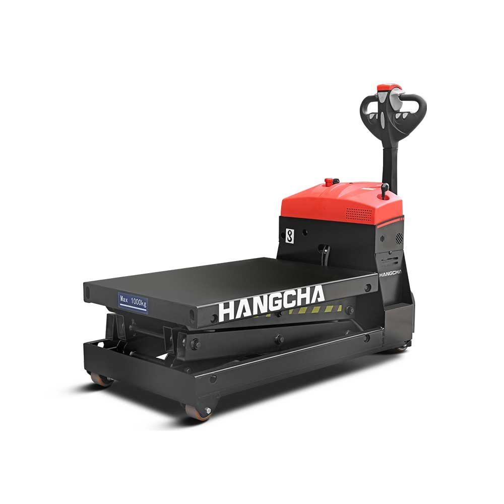 HC Forklift XB Series Pallet Truck With Scissor lift - Sudut Teknis 10