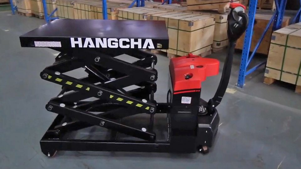 HC Forklift XB Series Pallet Truck With Scissor lift - Sudut Teknis 12