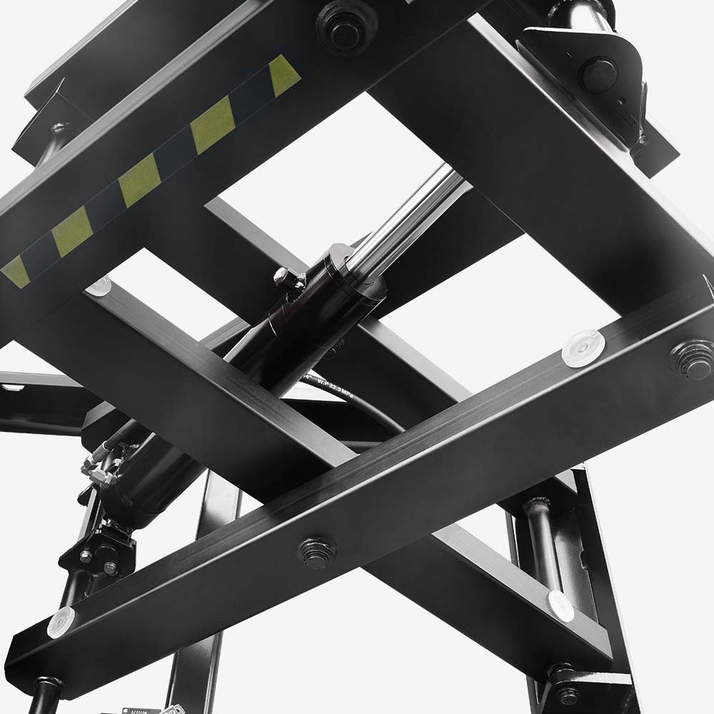 HC Forklift XB Series Pallet Truck With Scissor lift - Sudut Teknis 2