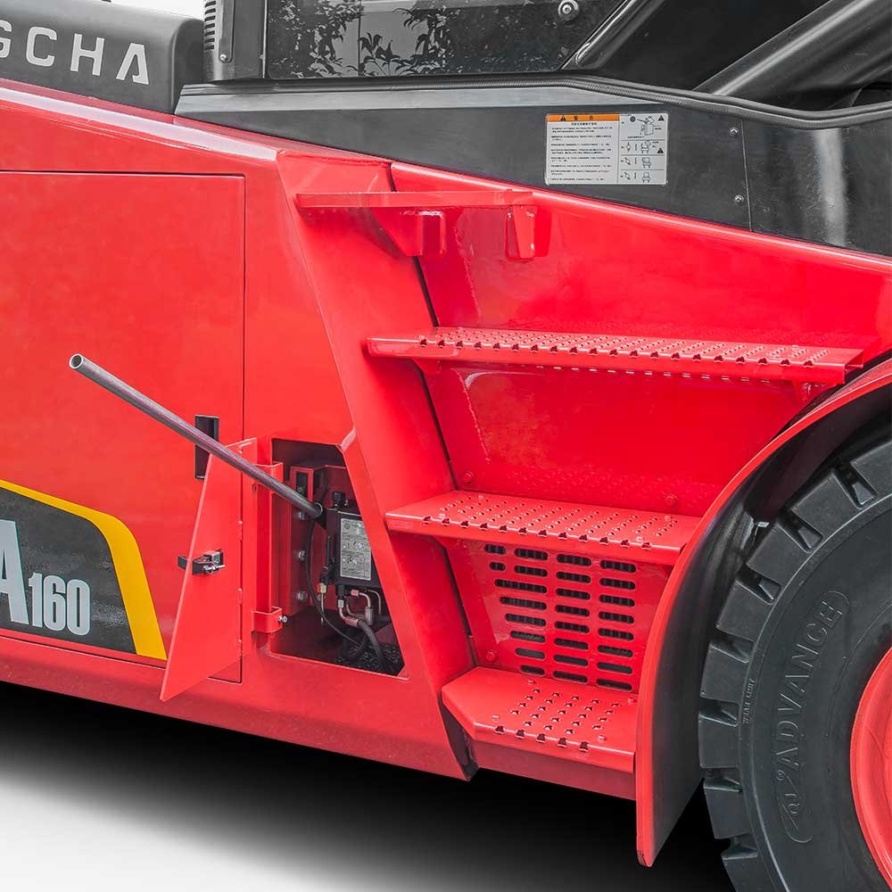 HC Forklift A series 14-16t (Four wheel ) - Sudut Teknis 4