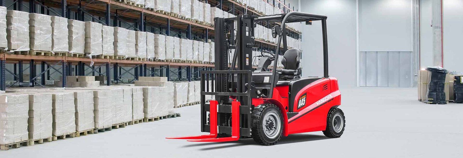 Spesifikasi Teknis HC Forklift A series 4.0-4.99t (Four wheel ) (E-Trucks) Kapasitas 4,000~4,990kg