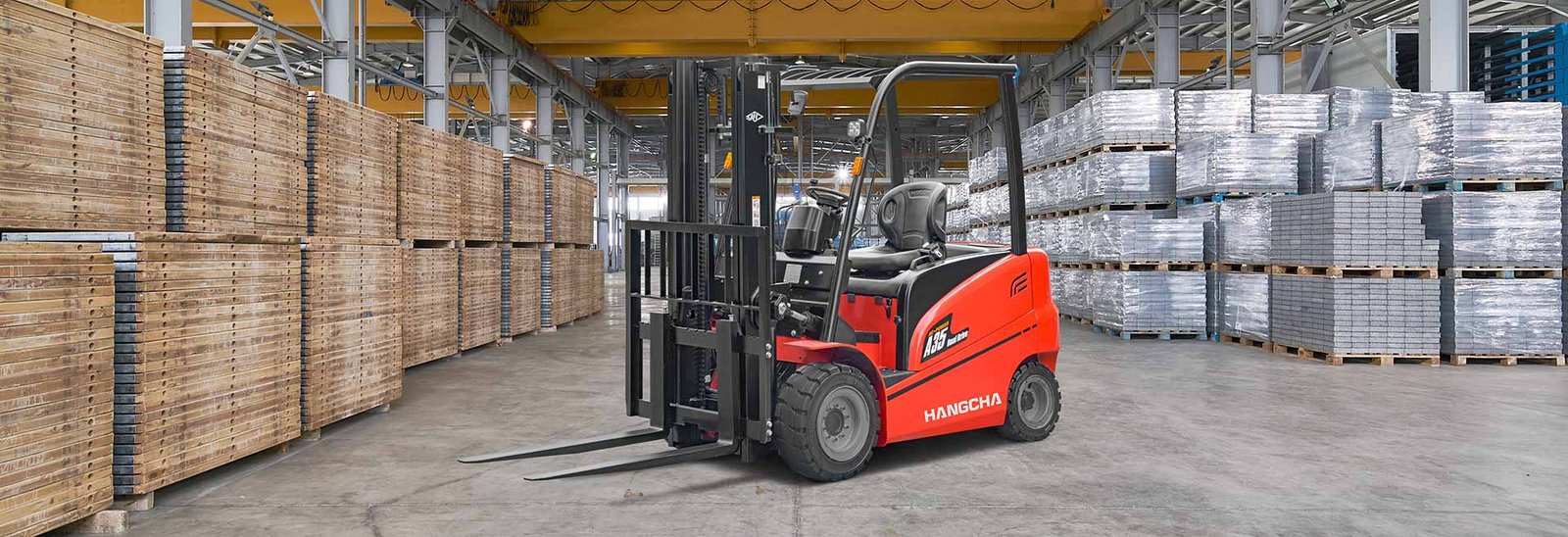 Spesifikasi Teknis HC Forklift A series Dual Drive Electric Forklift (E-Trucks) Kapasitas 2,000~3,500kg