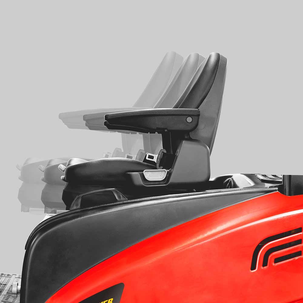 HC Forklift A series Dual Drive Electric Forklift - Sudut Teknis 3